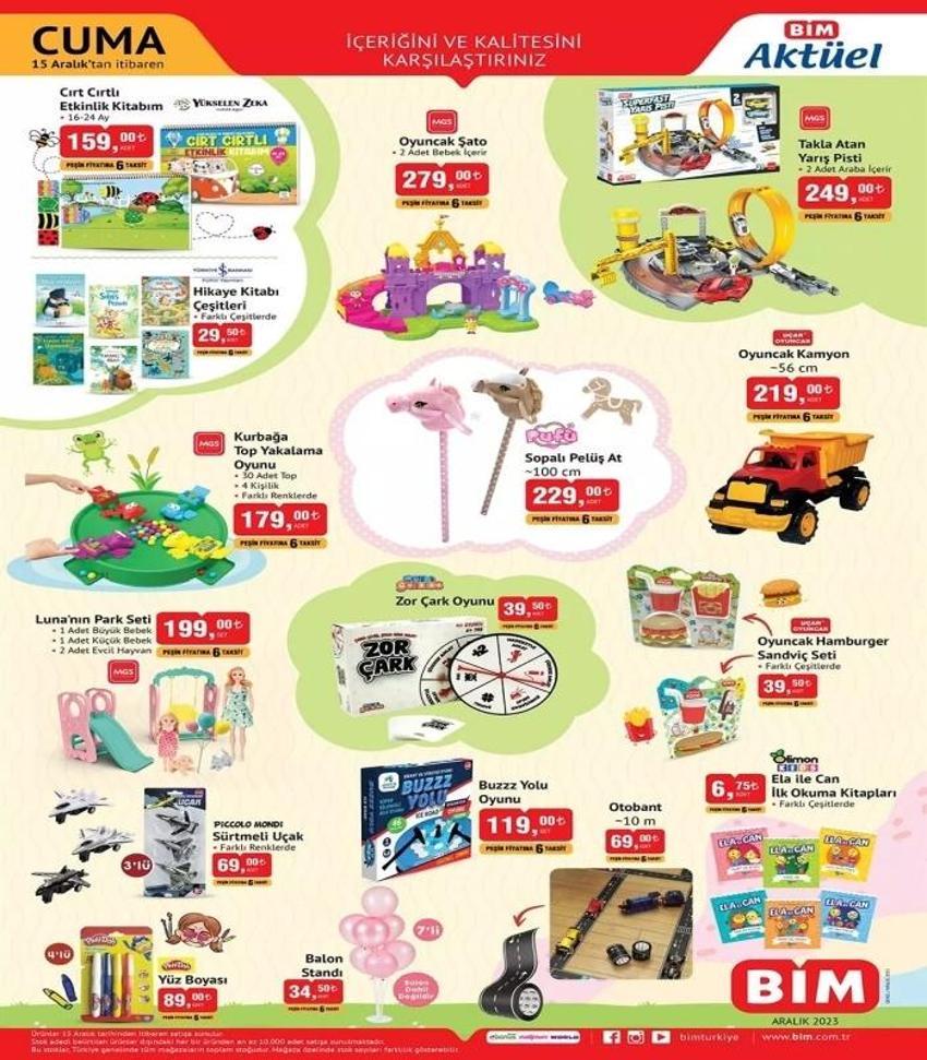 12-15 Aralık 2023 BİM aktüel katalog 🛒 || BİM'de bu hafta sadece bu ürünlerde indirim var!