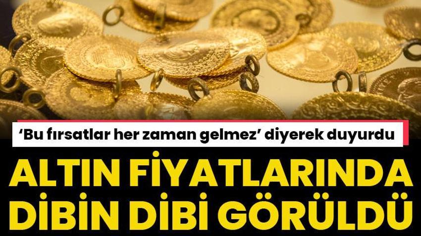 Altın fiyatlarında dibin dibi görüldü! İslam Memiş ‘Bu fırsatlar her zaman gelmez’ diyerek duyurdu