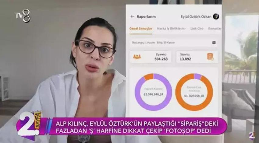 Eylül Öztürk aylık gelirini paylaştı! Tabloda dikkat çeken 'ş' detayı