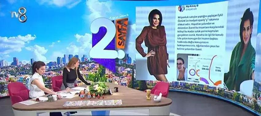 Eylül Öztürk aylık gelirini paylaştı! Tabloda dikkat çeken 'ş' detayı