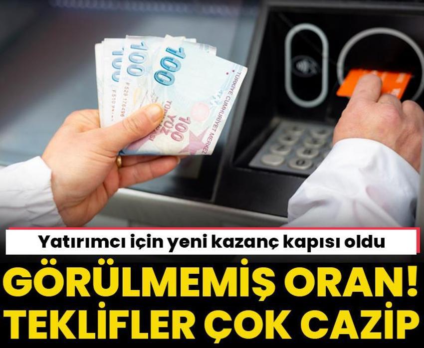 Parası olan bankaya koşuyor! Faizde görülmemiş oran, böylesi ilk kez oluyor