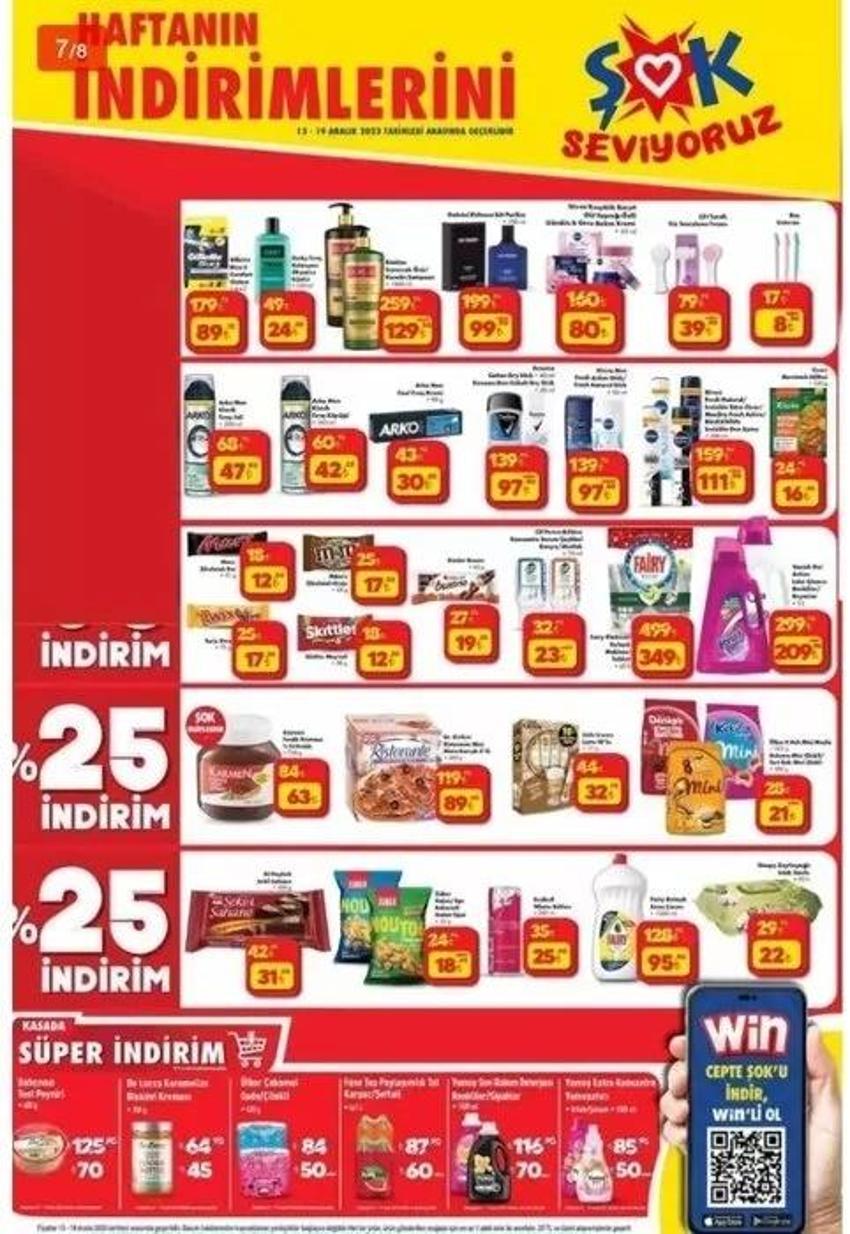 ŞOK 15-19 Aralık aktüel katalog 2023 yayınlandı! Yılın son sürprizi son katalogda yer aldı!