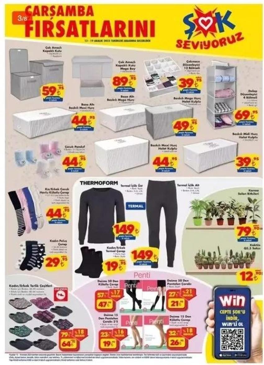 ŞOK 15-19 Aralık aktüel katalog 2023 yayınlandı! Yılın son sürprizi son katalogda yer aldı!