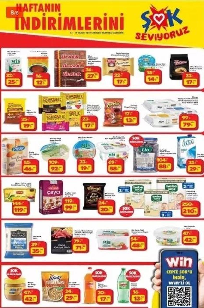 ŞOK 15-19 Aralık aktüel katalog 2023 yayınlandı! Yılın son sürprizi son katalogda yer aldı!