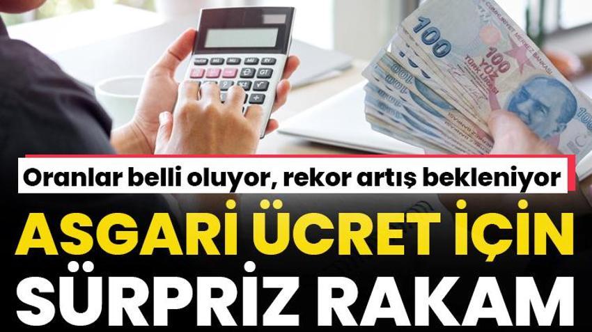Net asgari ücret rekor kıracak! Zam oranları belli oluyor, 2024 net asgari ücret için sürpriz rakam
