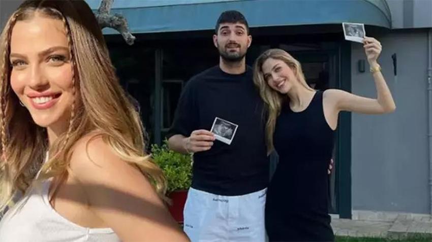 İdo Tatlıses'e 7 aylık hamile eşi Yasemin Şefkatli'den ayak masajı!