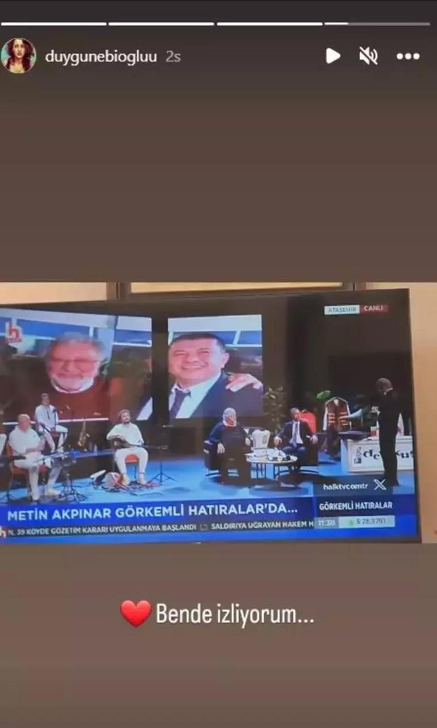 Duygu Nebioğlu'ndan Metin Akpınar paylaşımı geldi