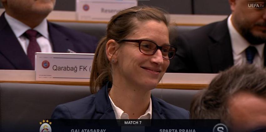 Sparta Prag temsilcisi kura çekiminde Galatasaray'ı görünce bakın ne yaptı?