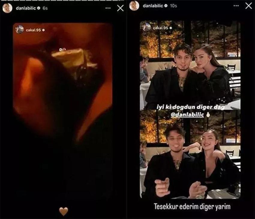 Danla Bilic ile Çakal’ın paylaşımı güldürdü! 'Şöyle rezil olmalı aşk lazım herkese'