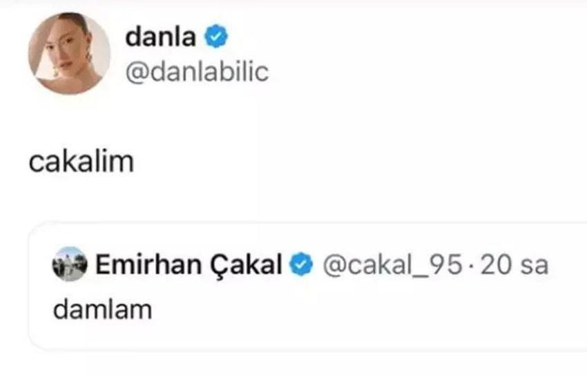 Danla Bilic ile Çakal’ın paylaşımı güldürdü! 'Şöyle rezil olmalı aşk lazım herkese'
