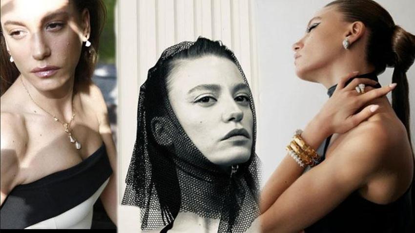  Serenay Sarıkaya'nın ödül tarzının bedeli ortaya çıktı! Tül elbisenin fiyatı dudak uçuklattı