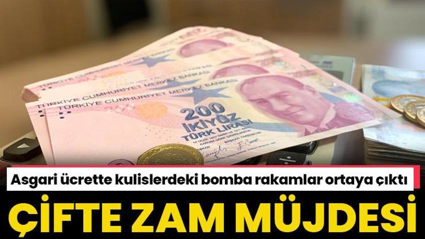 Asgari ücret 2024 ne kadar olacak? Kulislerdeki bomba rakamlar ortaya çıktı çifte zam müjdesi verildi
