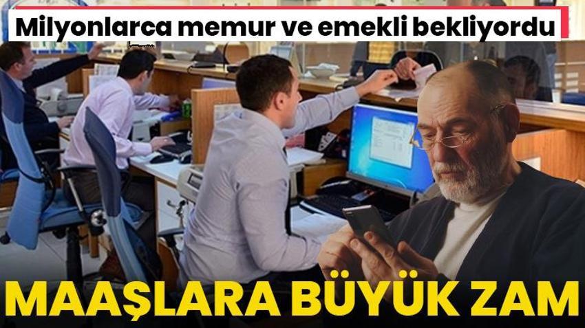 Emekli aylıklarına ve memur maaşlarına büyük zam! Kök ücret ve kademeli artış detayı ortaya çıktı