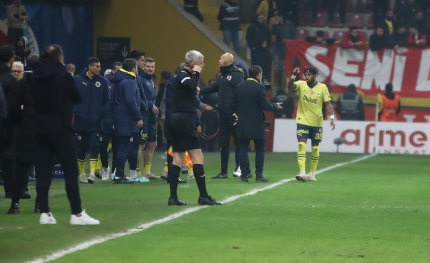 Fred'in Zorbay Küçük'e söylediği sözler ortaya çıktı: Lanet aptal hakem...