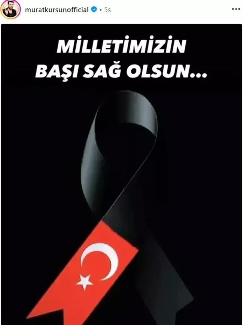 Türkiye'nin yüreği yandı, ünlü isimler acısını paylaştı! 'Sözün bittiği yer'