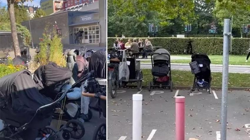 İzlanda'da ilginç gelenek: -15 derecede bebeklerini sokakta uyutuyorlar!