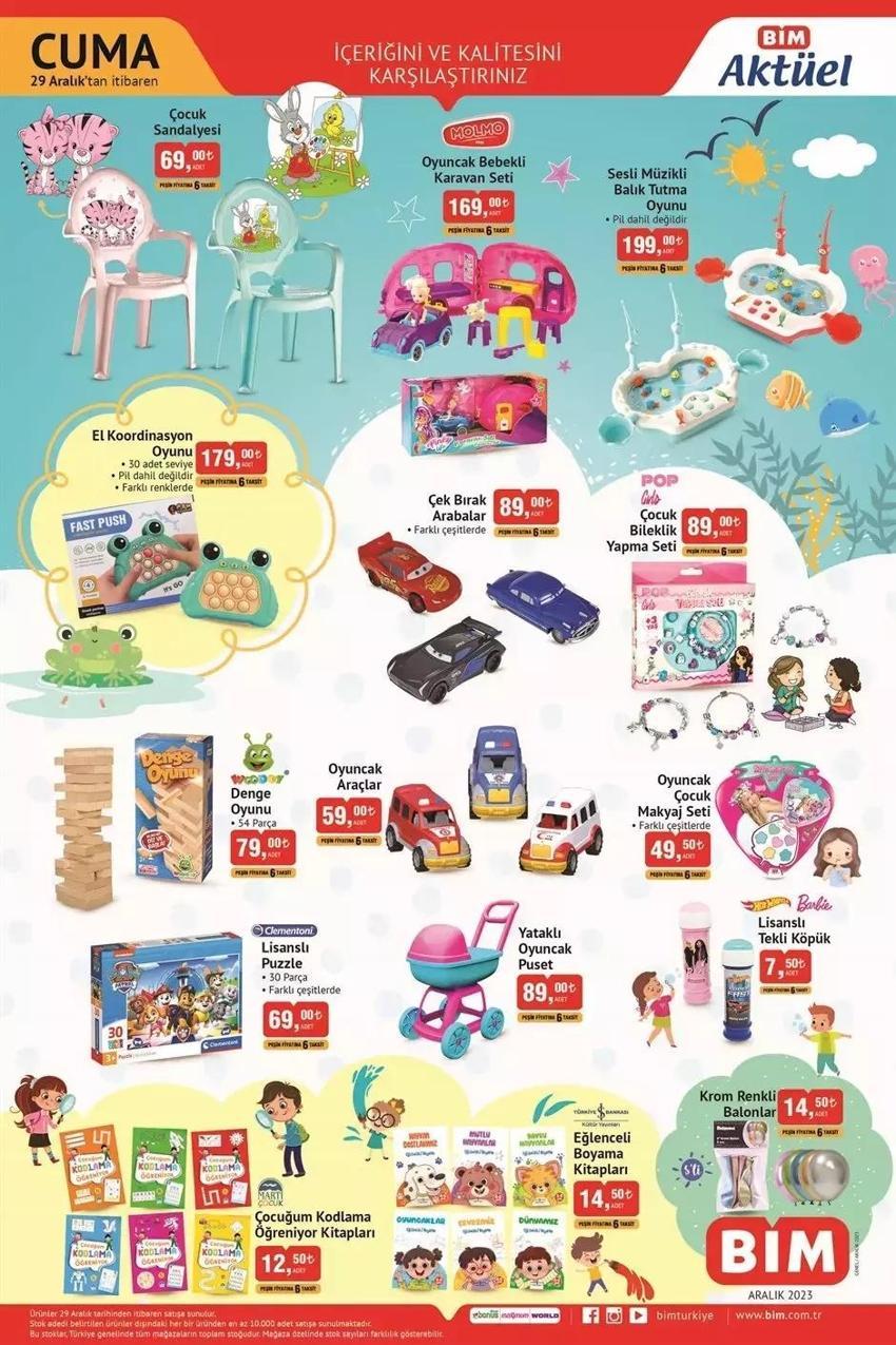 BİM 26-29 Aralık aktüel katalog: Fırın tepsisi, Tost tavası, Krep tava var! Yılın son katalogunda sürpriz kampanya!
