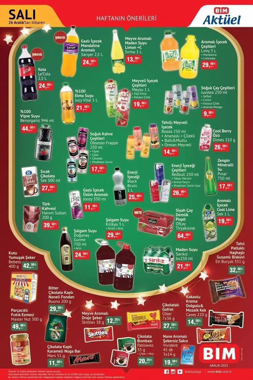 BİM 26-29 Aralık aktüel katalog: Fırın tepsisi, Tost tavası, Krep tava var! Yılın son katalogunda sürpriz kampanya!