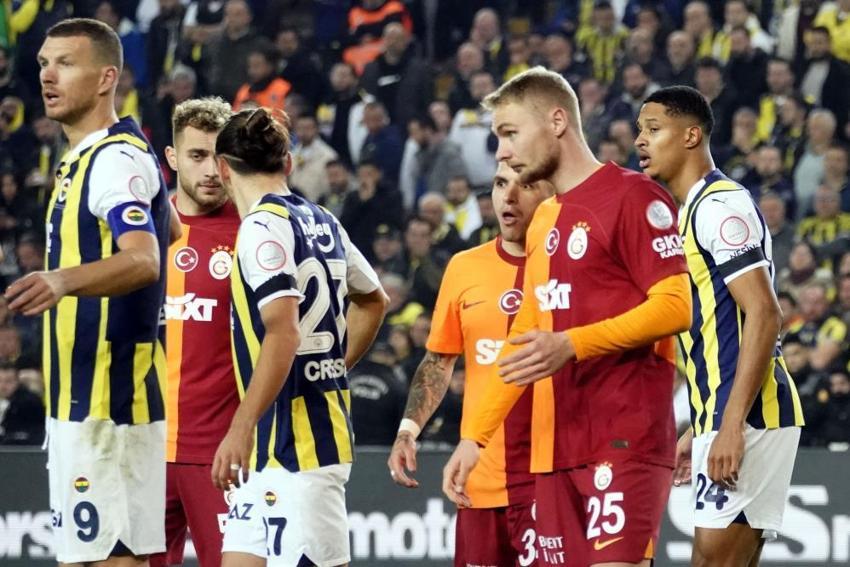 Fenerbahçe-Galatasaray derbisi beklentileri karşılamadı! Gol değil faul rekoru kırıldı