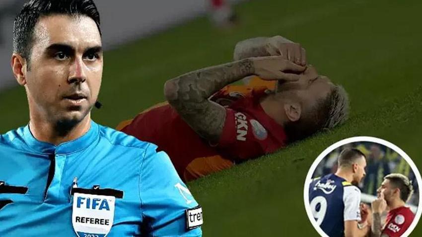 Penaltı kararı için çarpıcı yorum! "Icardi'nin yüzüne geliyor"