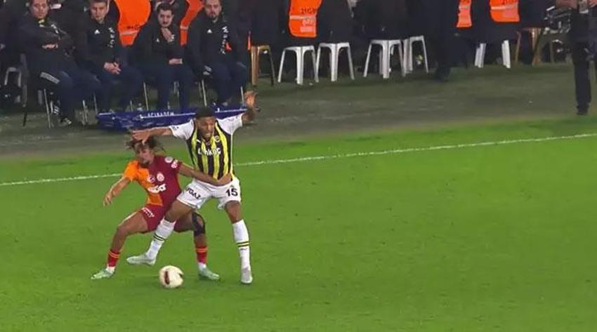 Penaltı ve kırmızı kart tartışmaları Fenerbahçe-Galatasaray derbisine damga vurdu! İşte derbideki tartışmalı pozisyonlar...