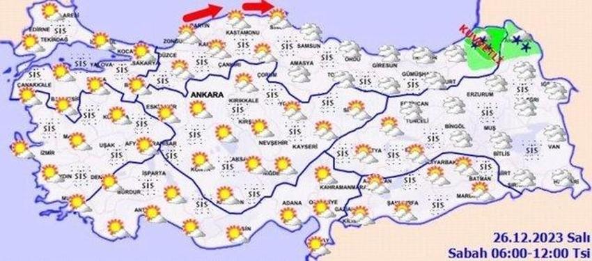Bahar havası Marmara'dan gitmiyor! Meteoroloji yağış uyarısını o iller için yaptı: 26 Aralık hava nasıl olacak?