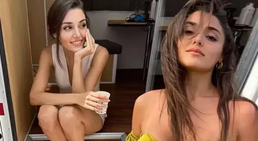 Hande Erçel imaj değiştirdi! Instagram alev aldı 