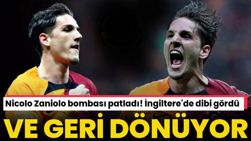 Nicolo Zaniolo bombası patladı! İngiltere'de dibi gördü, Galatasaray'a geliyor