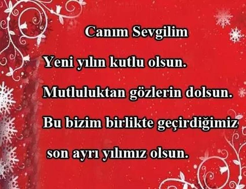 En etkileyici sevgiliye yeni yıl mesajları: Bu mesajlara hayır diyen yok! 2024 sevgiliye özel etkileyici, anlamlı yılbaşı kutlama mesajları