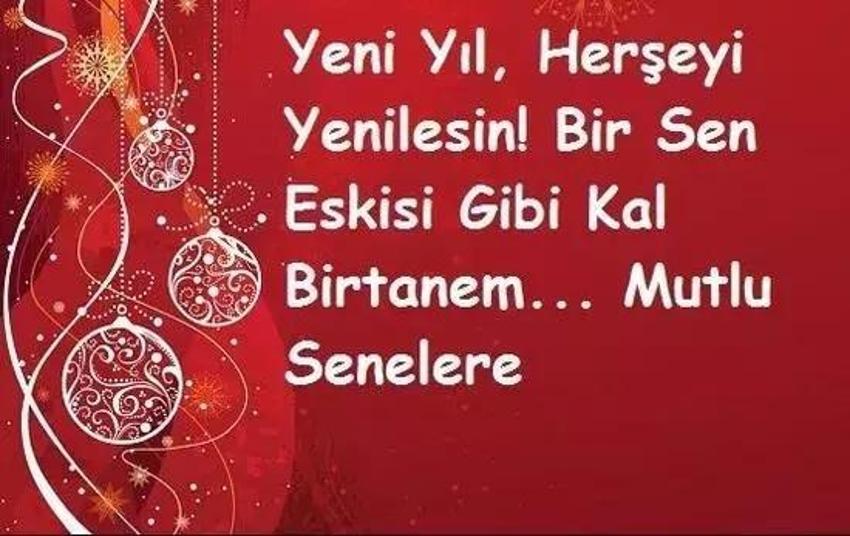 En etkileyici sevgiliye yeni yıl mesajları: Bu mesajlara hayır diyen yok! 2024 sevgiliye özel etkileyici, anlamlı yılbaşı kutlama mesajları