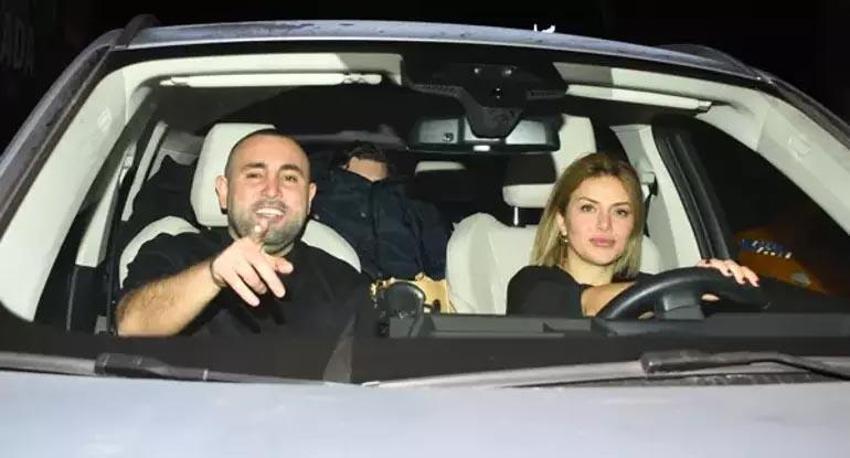 Derin Talu ve sevgilisi panikledi! Biri yüzünü gizledi, diğeri gazetecileri videoya çekti