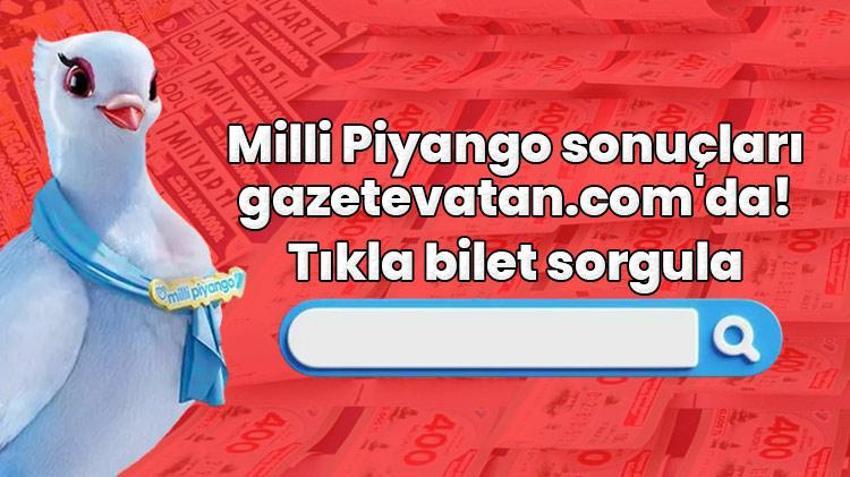 Milli Piyango yılbaşı özel çekiliş başladı: 31 Aralık MPİ çekilişi sonuçları sorgulama ekranı...
