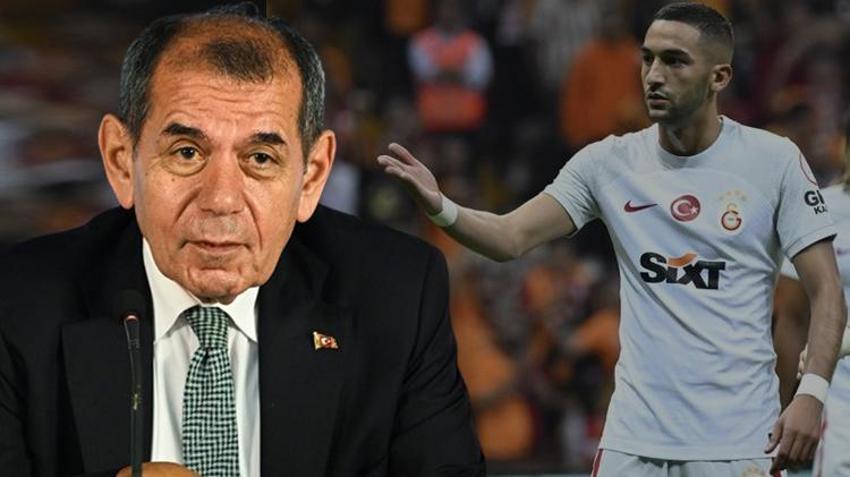 Hakim Ziyech'in artistliği sabırları taşırdı! Zaha, Tete derken ayrılıyor, Dursun Özbek devreye girdi