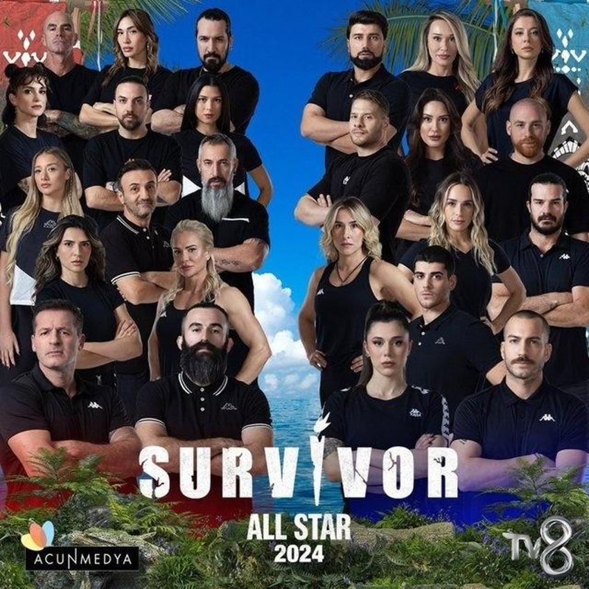 Survivor All Star 2024 kadrosu: Survivor 2024 kırmızı ve mavi takımda kimler var?