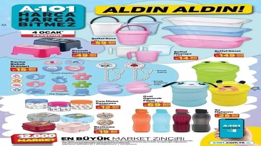 A101 4 Ocak aktüel katalog yayınlandı! Yılın ilk katalogunda fırsat dolu kampanyalar yer aldı: Kanepe, masa takımı, televizyon...