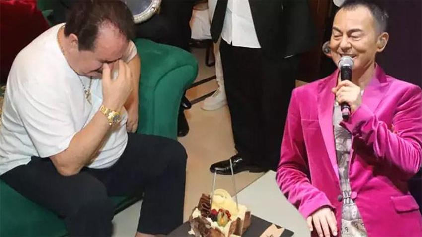 İmparator İbrahim Tatlıses'e anlamlı sürpriz! Gözyaşlarını tutamadı
