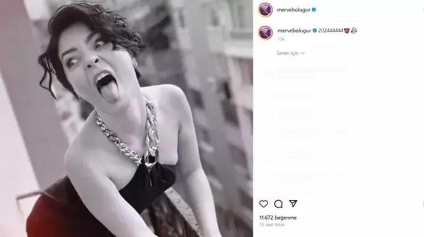 Merve Boluğur'un 2024 paylaşımına yorum yağdı!