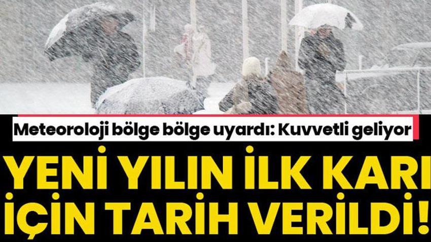 Kar yağışı için tarih uzman isimden geldi! Meteoroloji bölge bölge açıkladı, kuvvetli yağış uyarısı yaptı