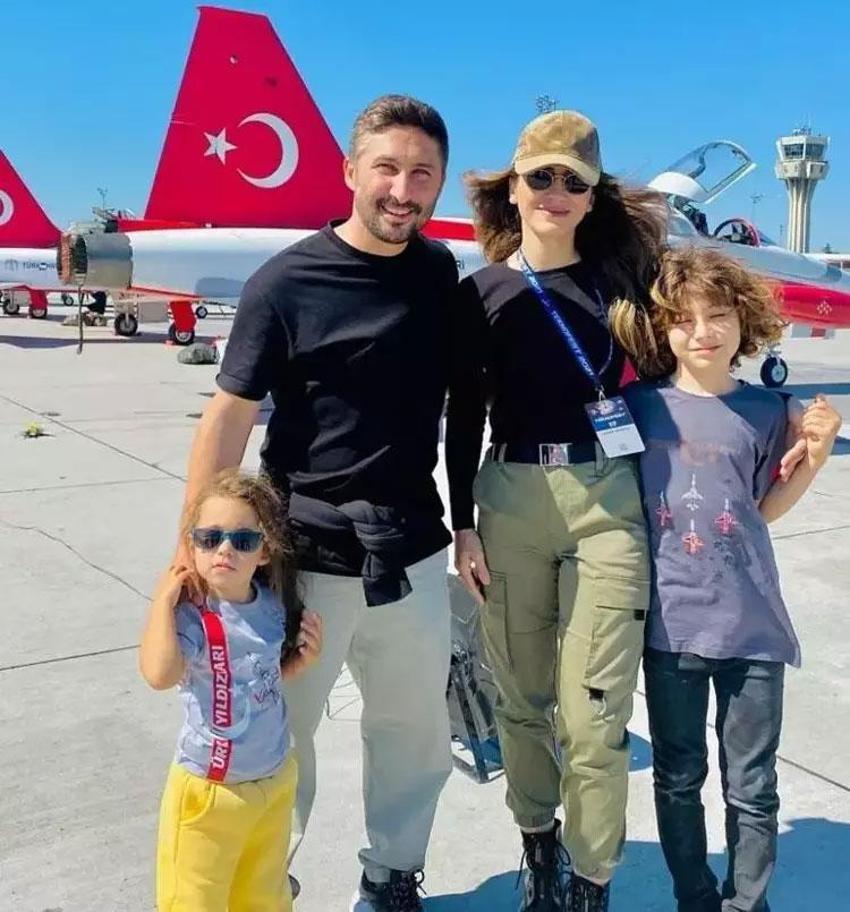 Sabri Sarıoğlu'nun eşi Yağmur Sarıoğlu kaptan pilotluğa terfi etti!