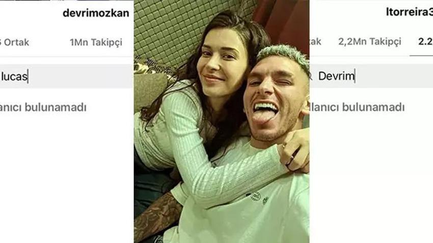 Torreira ve Devrim Özkan aşkı bitti! Bomba detay sosyal medyada ortaya çıktı