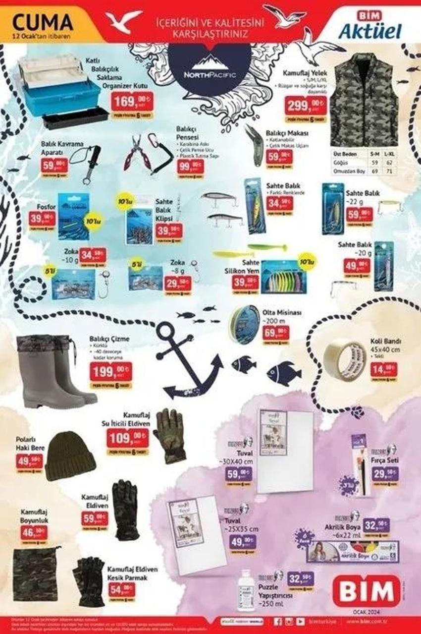 BİM aktüel 9-12 Ocak katalog 2024: Bu hafta indirimli ürünlerde 🛒 Saç kurutma makinesi 249 TL, set üstü ocak fiyatında sürpriz var!