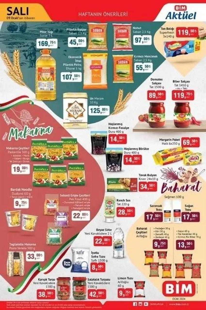 BİM aktüel 9-12 Ocak katalog 2024: Bu hafta indirimli ürünlerde 🛒 Saç kurutma makinesi 249 TL, set üstü ocak fiyatında sürpriz var!