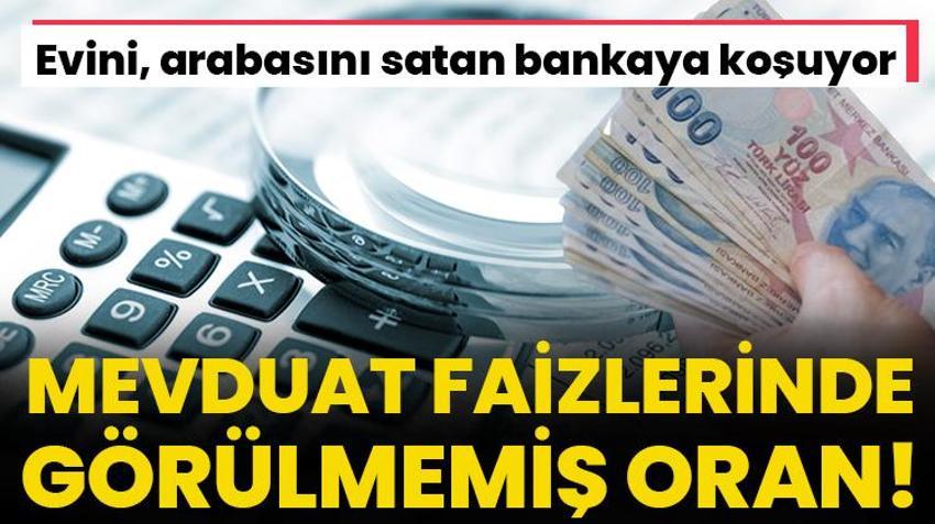 Bankada parası olan yaşadı! Faiz oranları ilk kez bu seviyeyi gördü, 1 milyon TL’ye 107 bin lira faiz getirisi