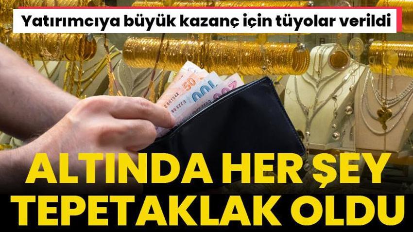Altında her şey tepetaklak oldu! Büyük kazanç için tüyolar verildi