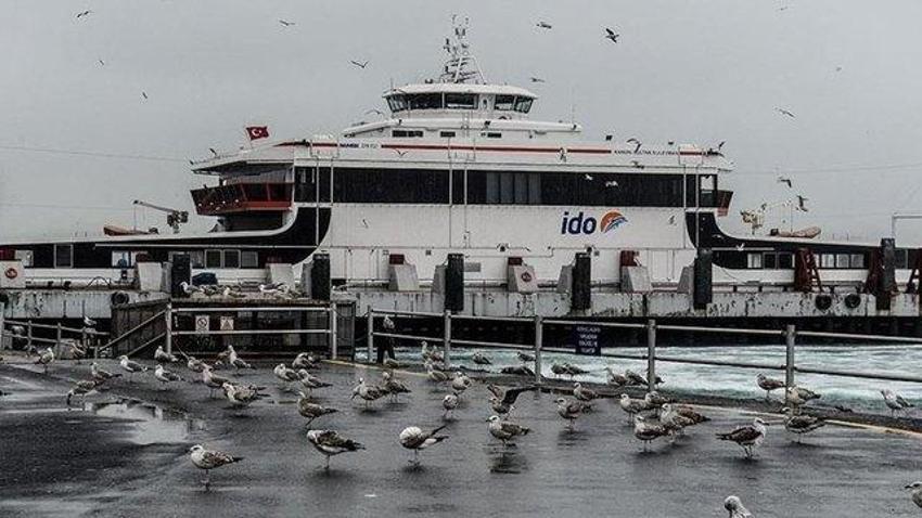 İDO, BUDO ve Şehir Hatları'nda seferler iptal: 9 Ocak iptal edilen vapur seferleri listesi...