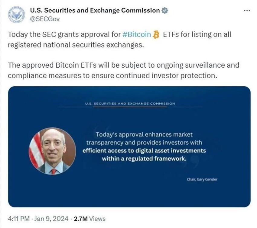 SEC ETF onayı saat kaçta açıklanacak? ETF onayı verildi mi, Bitcoin ETF onayı ne zaman açıklanacak? ETF onayı geldi mi?