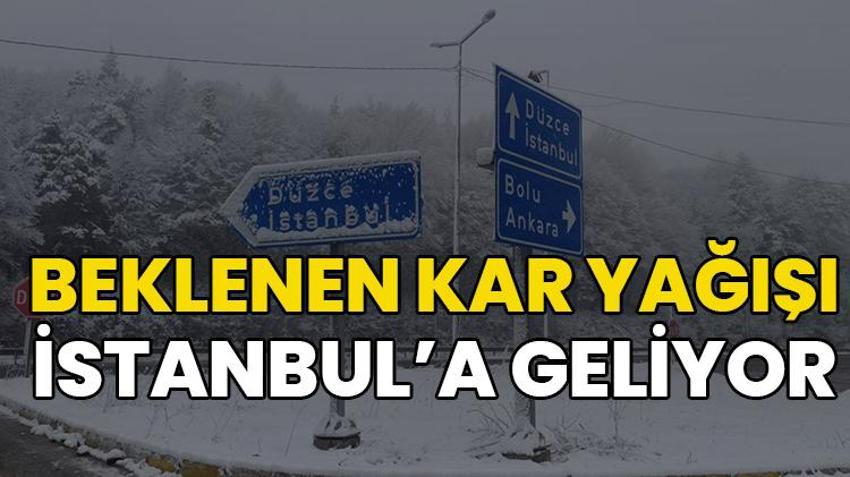 Kar İstanbul'a geliyor! Lapa lapa kar yağışı her an başlayabilir, 2 gün sürecek, onlarca kent için alarm verildi