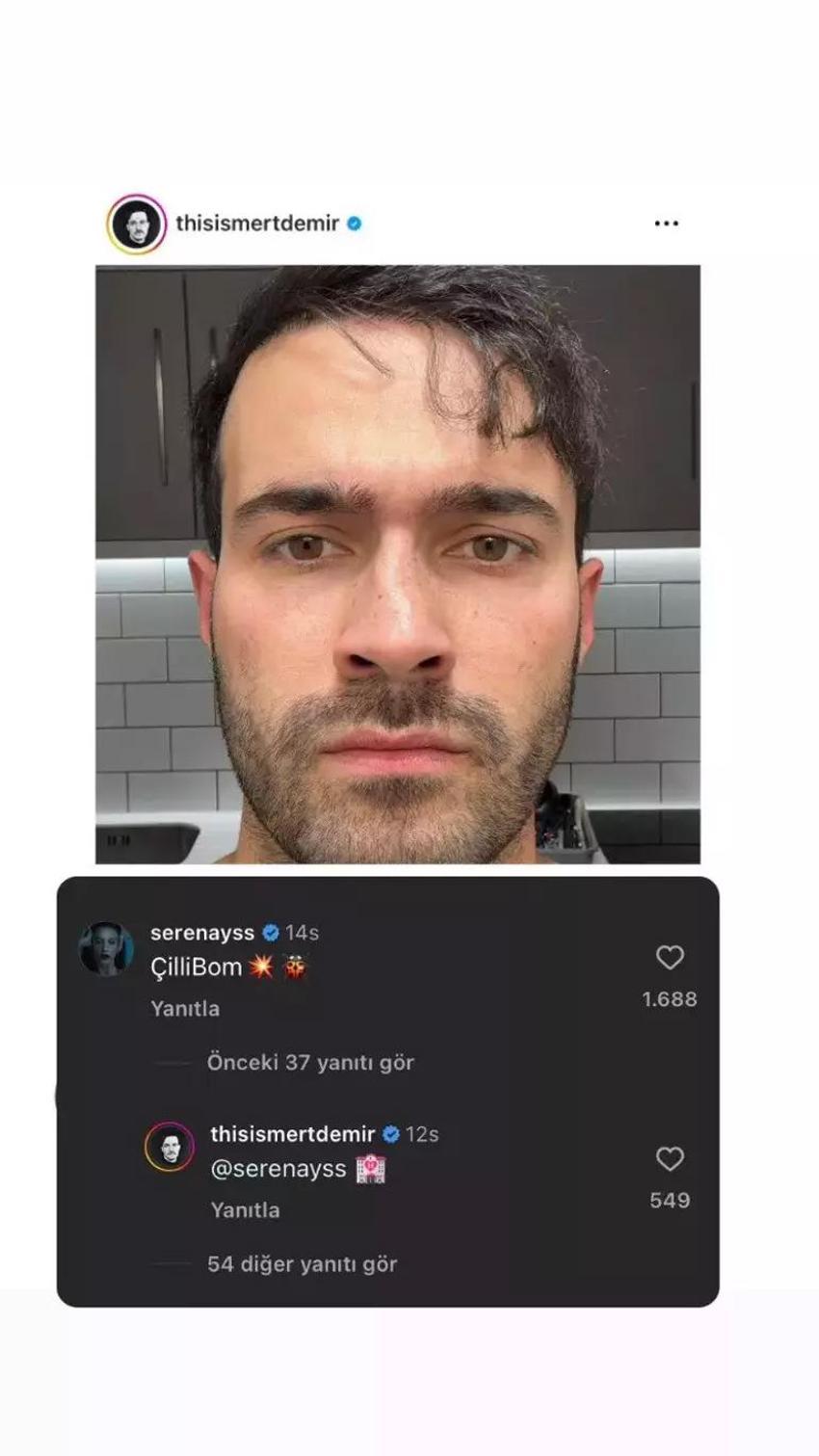 Serenay Sarıkaya aşk haberleri sonrası ünlü şarkıcının pozuna kayıtsız kalamadı