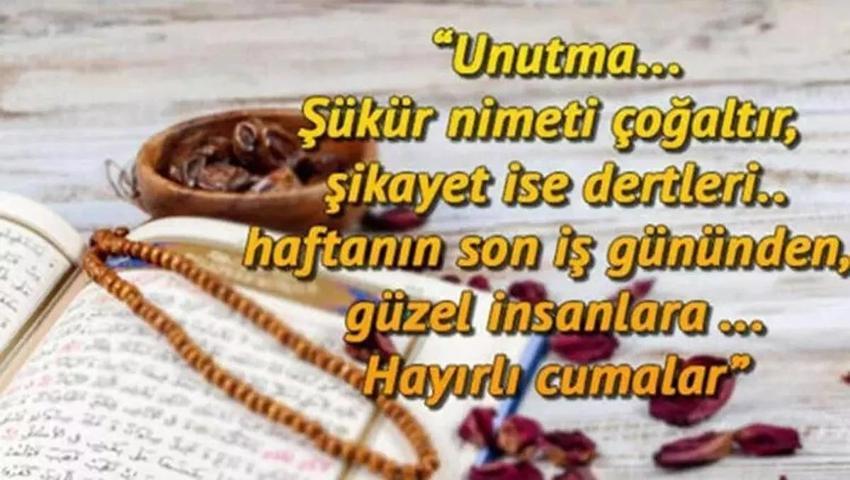 Recep ayının 1. günü Cuma mesajları: 12 Ocak Üç Aylarlı, resimli, ayetli Cuma mesajları!