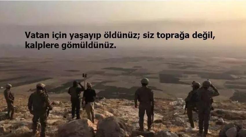 Vatan Sana Canım Feda, 9 şehit mesajları | 12 Ocak şehitleri için şehit mesajları bayraklı, resimli şehit sözleri!